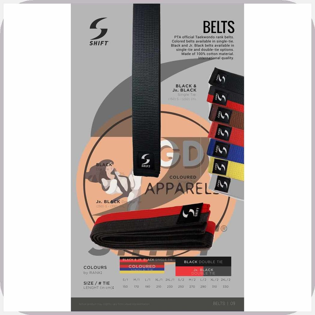 taekwondo#SH%S_colored:T_belt:K_shift(single:p_tie) | Shopee Philippines