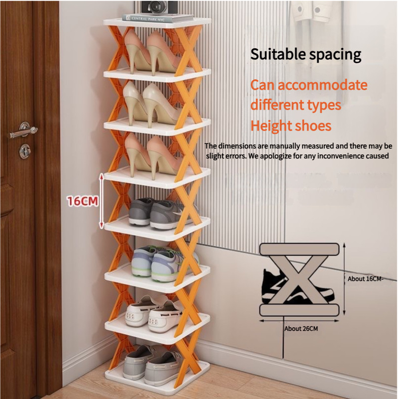 9 Layer Shoe Rack Simple Storage Rack For Dormitory Bedroom Shoe ...