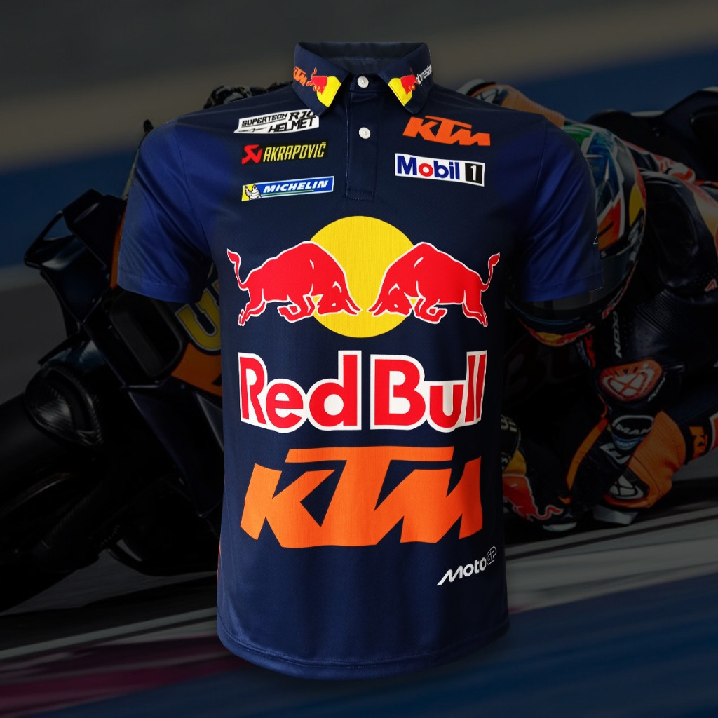 Polo MotoGP Sportswear Team Red Bull KTM Racing 2025 Fast drying ...