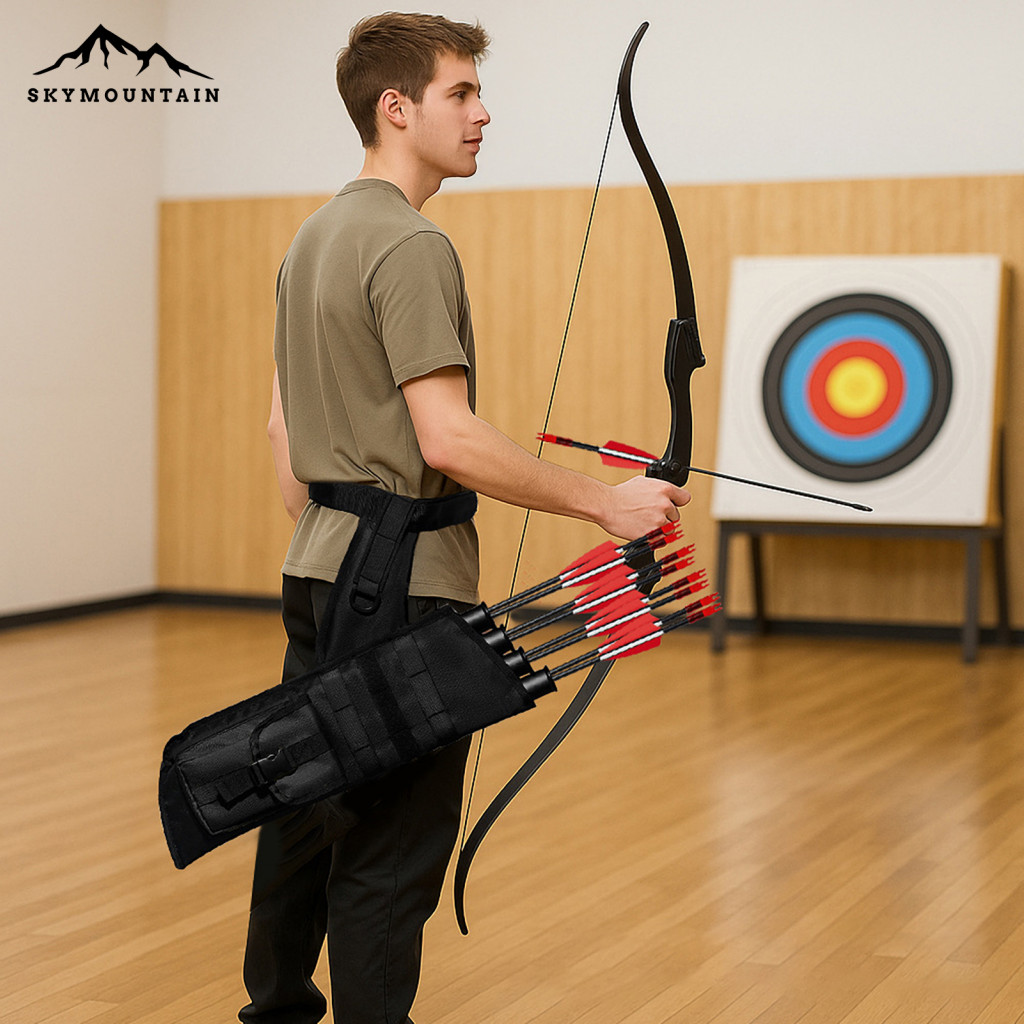 Outdoor Archery Gear Archery Quiver Adjustable Waist Hanged Bow Quiver ...