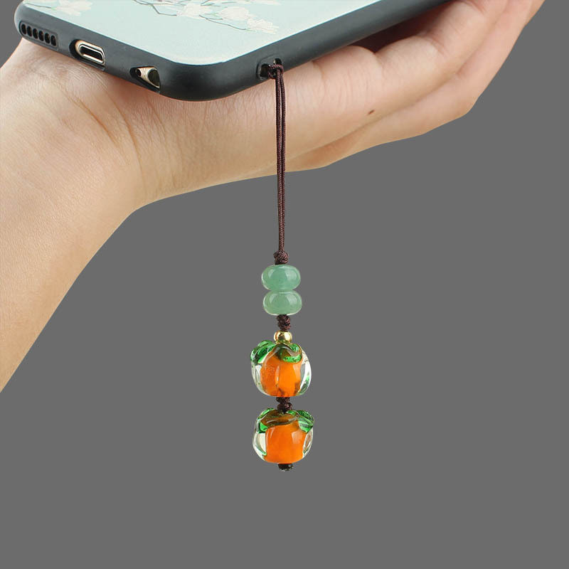 Persimmon Mobile Phone Lanyard Pendant Pendant Small Pendant Exquisite ...