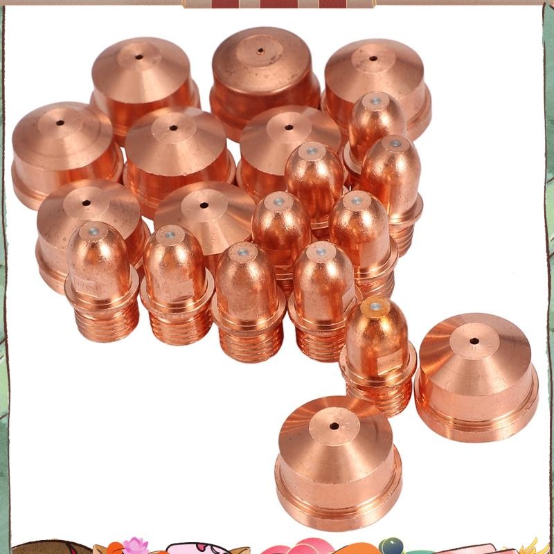 20PCS A141 Plasma Electrode PR0101 Nozzle Tip PD0101 1.7mm CNC