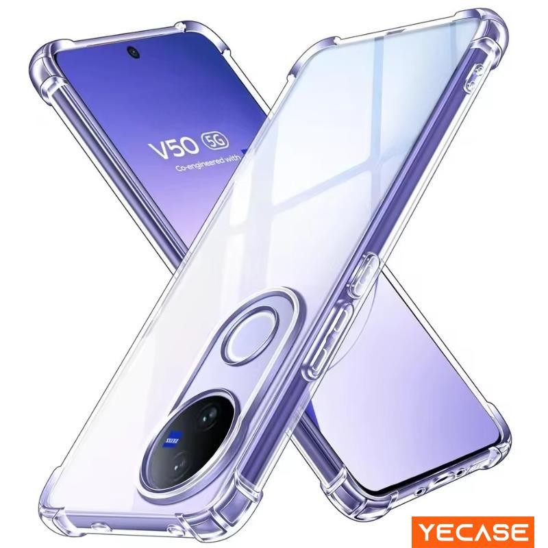 Soft Clear Transparent Phone Casing for Vivo X2 V50 V50E V40 Pro Y19s ...