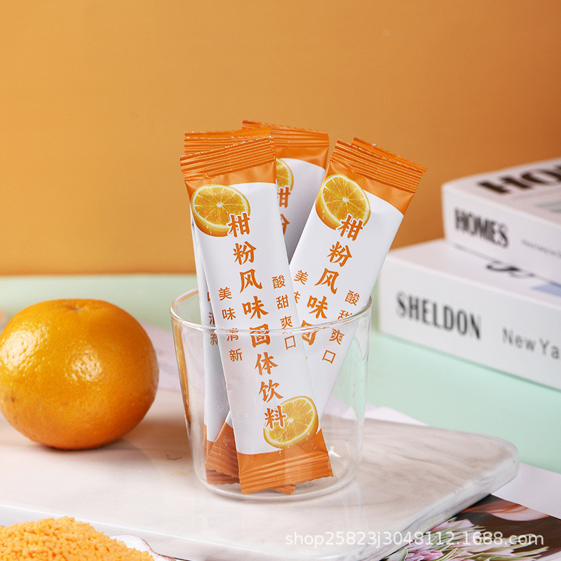 Citrus Powder Solid Granules Orange Juice Drink Citrus Powder Small ...