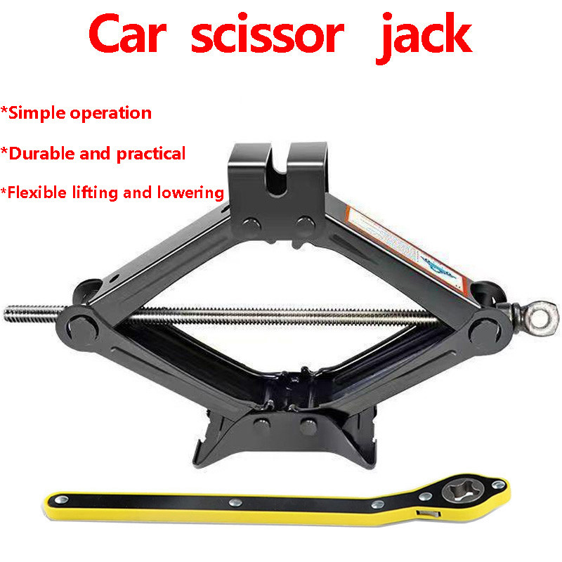 Fast Delivery⚡1/2 Ton Scissor Jack for Car Capacity - Compact Car Lift ...