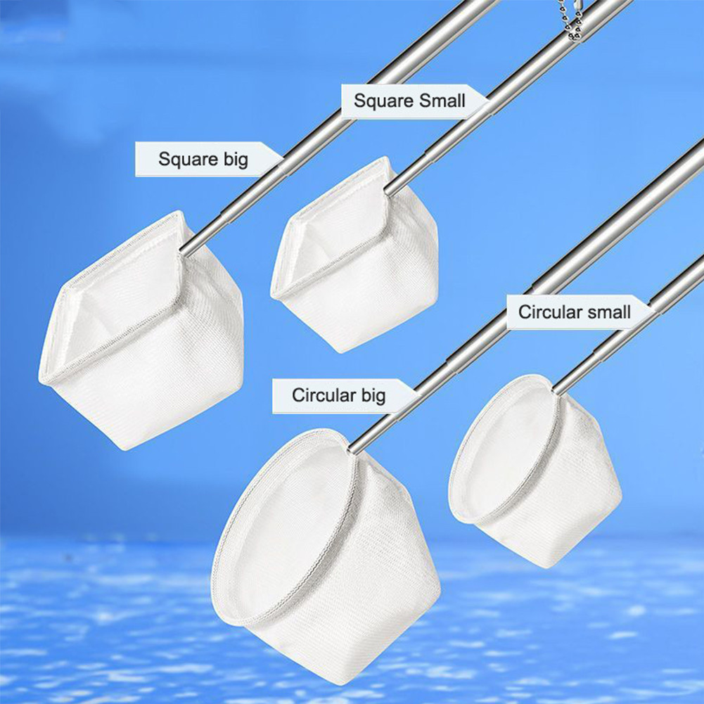 PH 3D Stereo Deepens Aquarium Fish Net Shrimp Net Aquarium Retractable ...