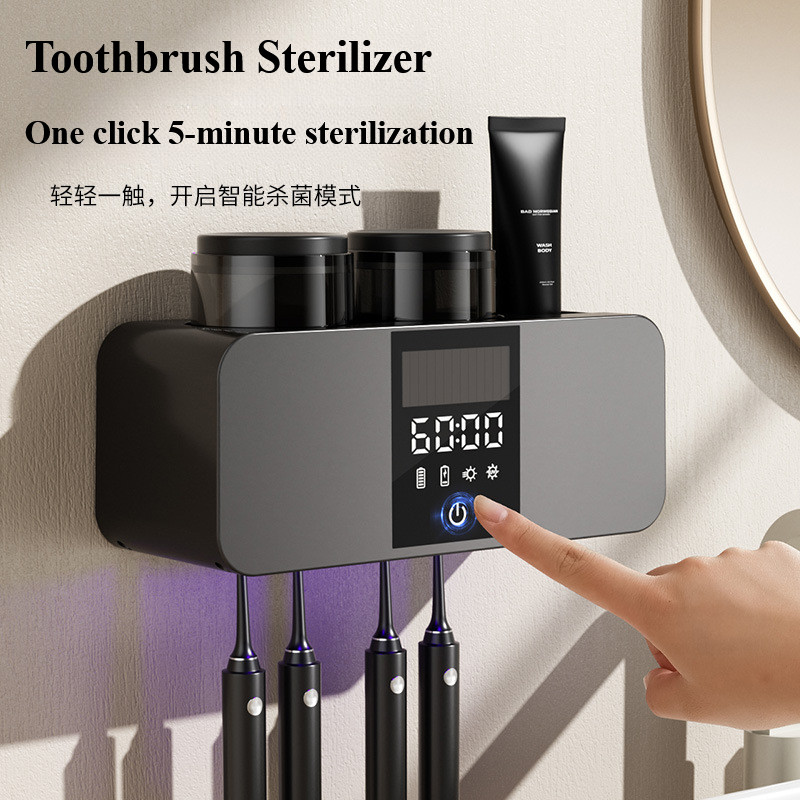 Intelligent Drying Toothbrush Holder UV Toothbrush Sterilizer ...