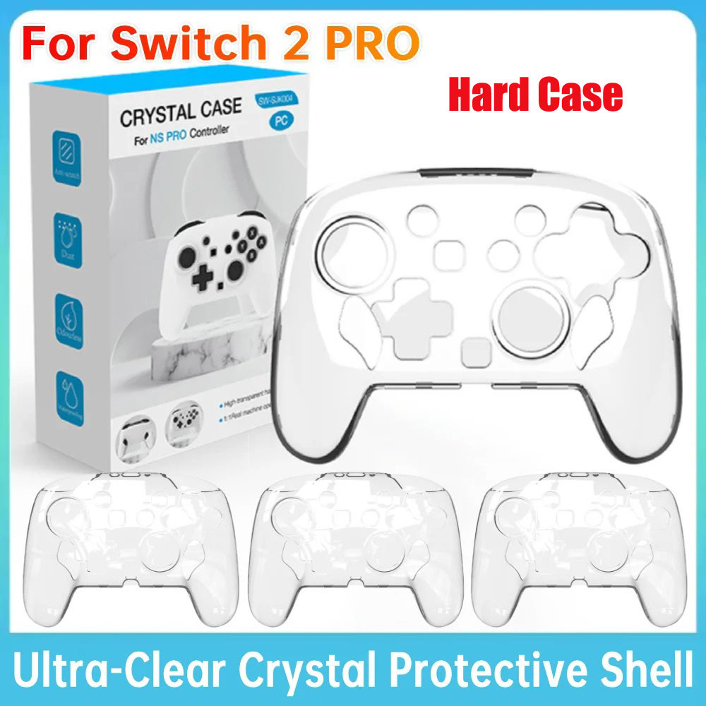 Transparent PC Crystal Protective Case for Nintendo Switch 2 PRO ...