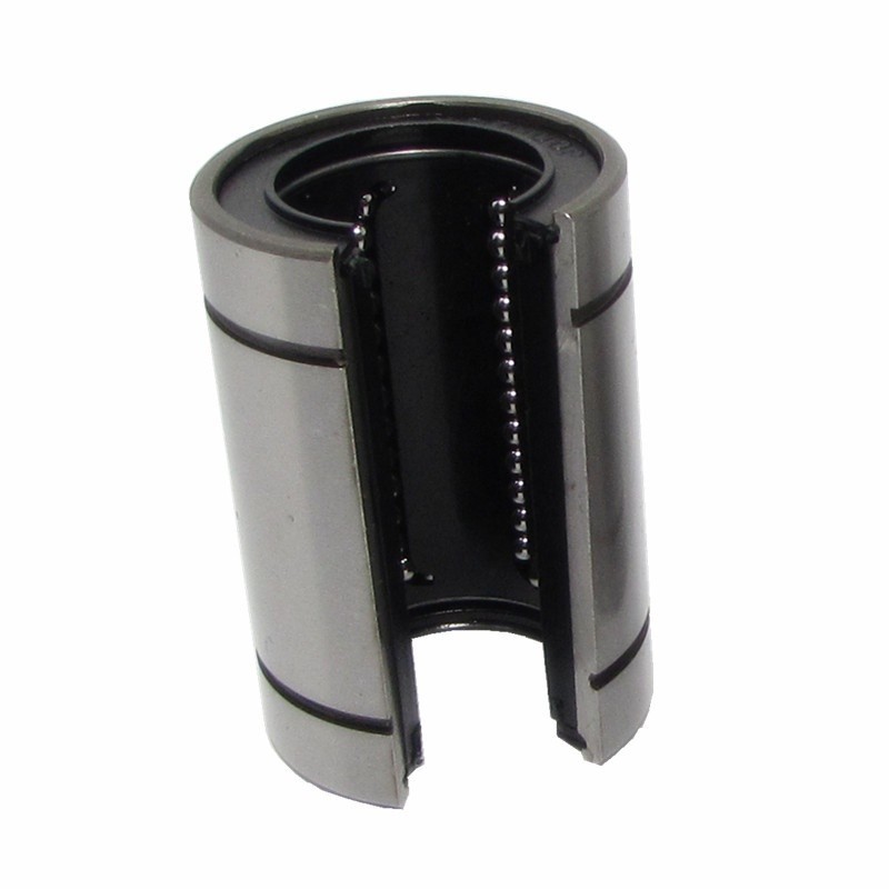 ①Open slider bearing inner through LM12 16 20 25 30 MM uu OP guide rail ...