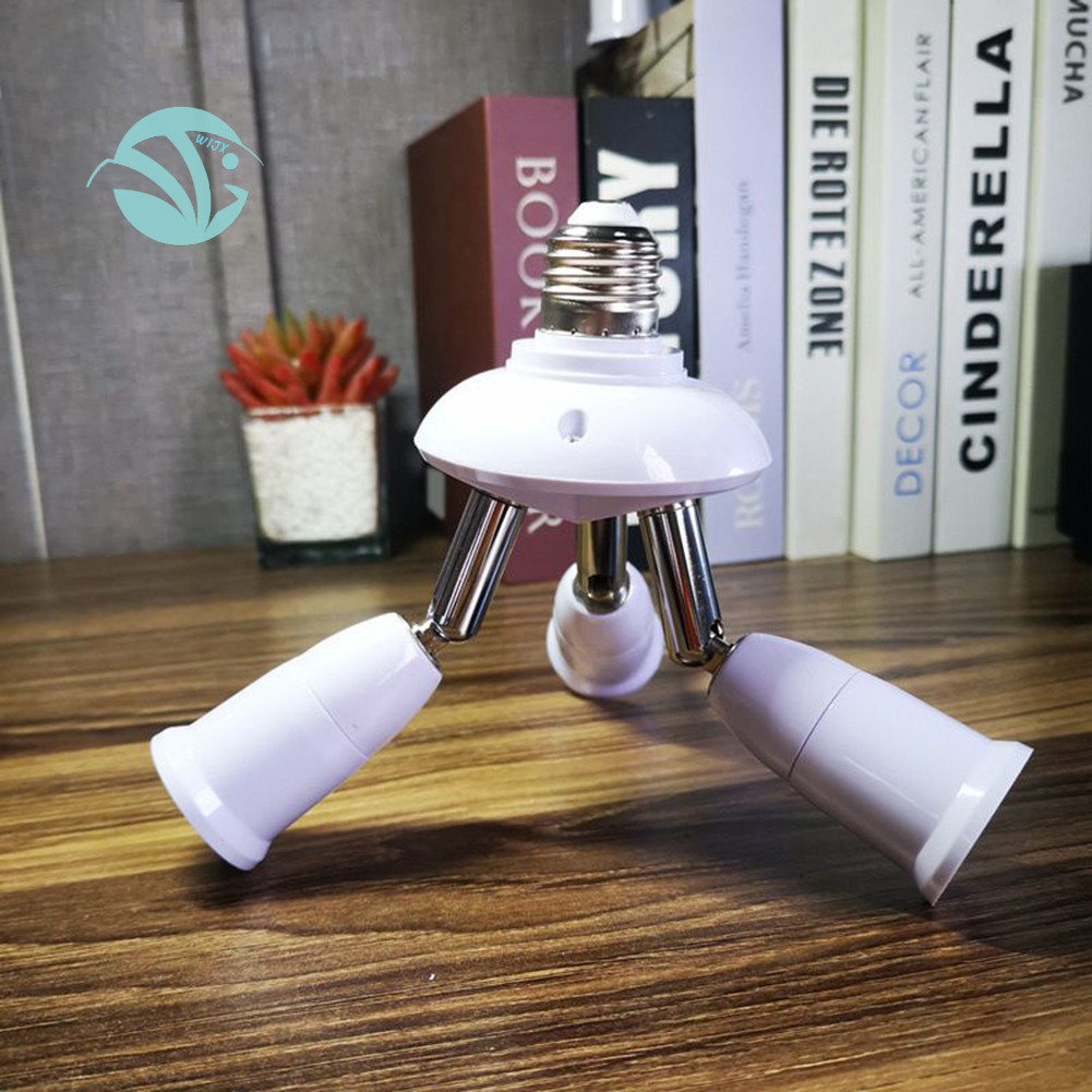 E27 To E27 Base Bulb Adapter 360° Rotatable Sockets For Flexible ...