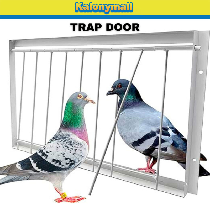 Bird Pigeon Trap Door Stainless Steel Frame Trapping Cage YC-PG836 ...