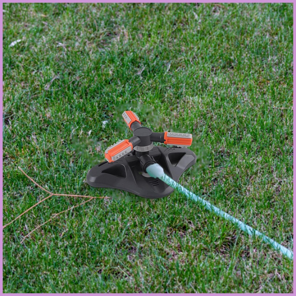Garden Water Sprinkler Adjustable 360 Degree Rotation Sprinkler ...