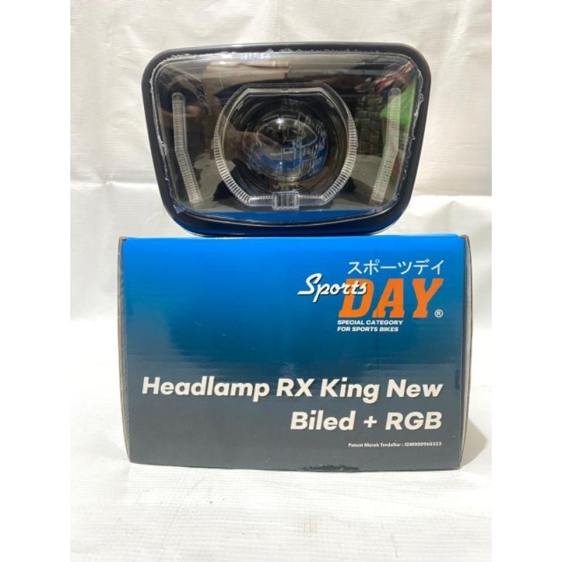 Rx king Led Biled Headlamp + Best Bright RGB | Shopee Philippines