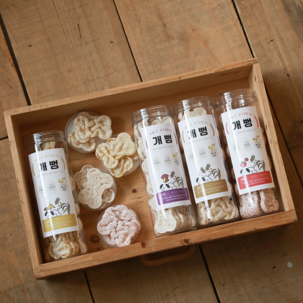 [EJ INTERNATIONAL] SPECIAL FORCES OF DOG Organic dog Rice snack Rice ...