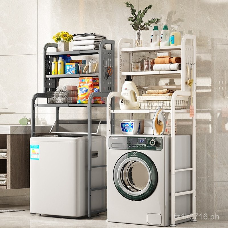 Household Telescopic Floor-standing Multi-layer Storage Rack Balcony ...