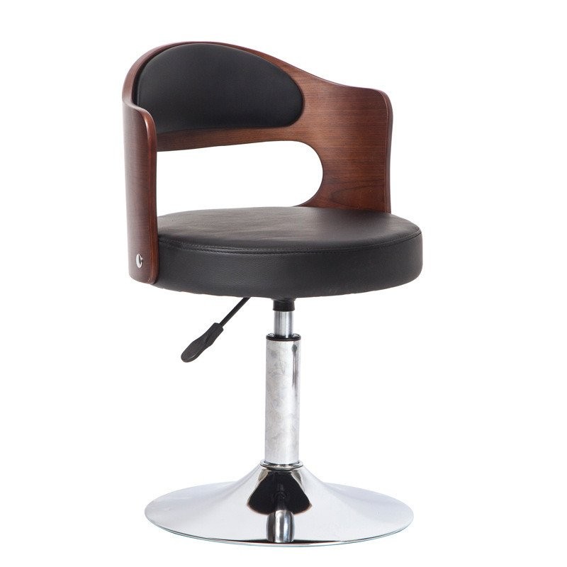 Computer Solid Wood Cashier Adjustable Height Backrest Chair Swivel ...