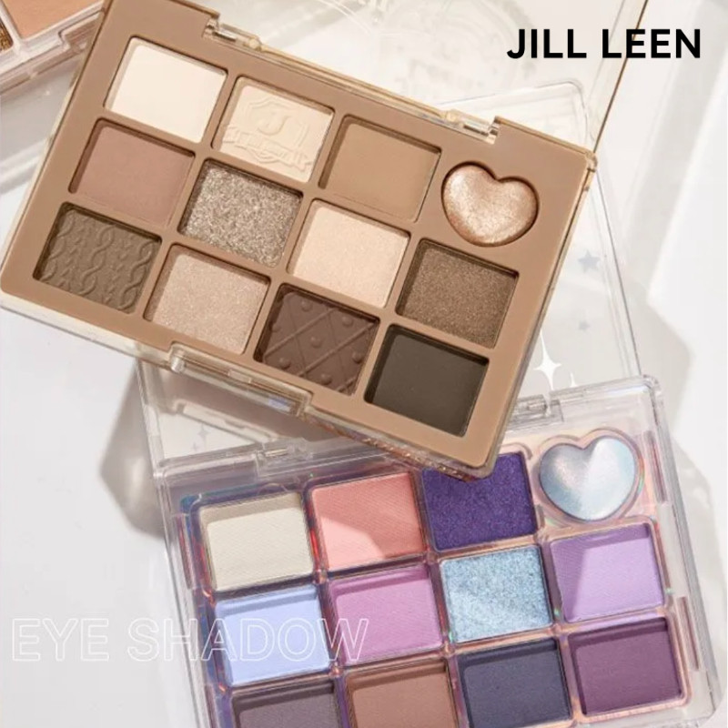 JILL LEEN Eyeshadow Twelve Color Low Saturation Eyeshadow Palette Matte ...