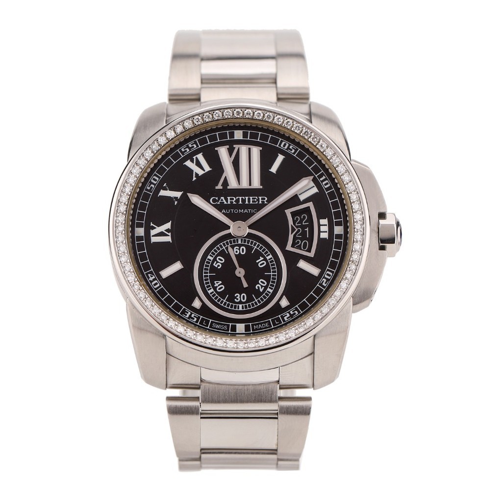 Cartier Cartier Cartier Series Stainless Steel Rear Diamond Automatic ...