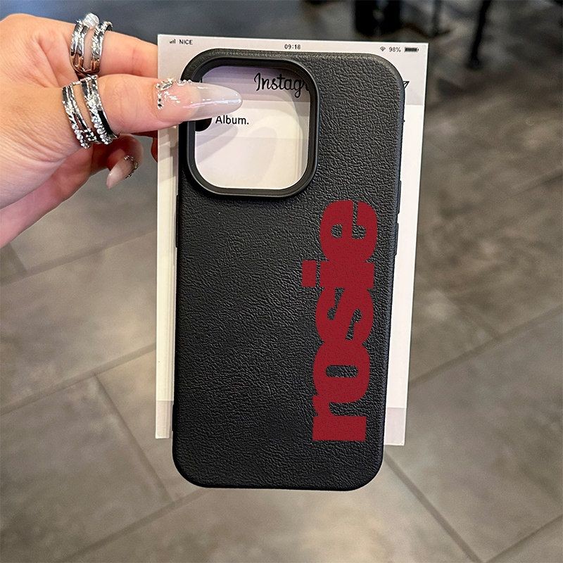 BLACKPINK ROSE ROSIE Matte Phone Case for IPhone 16 15 14 Pro Max