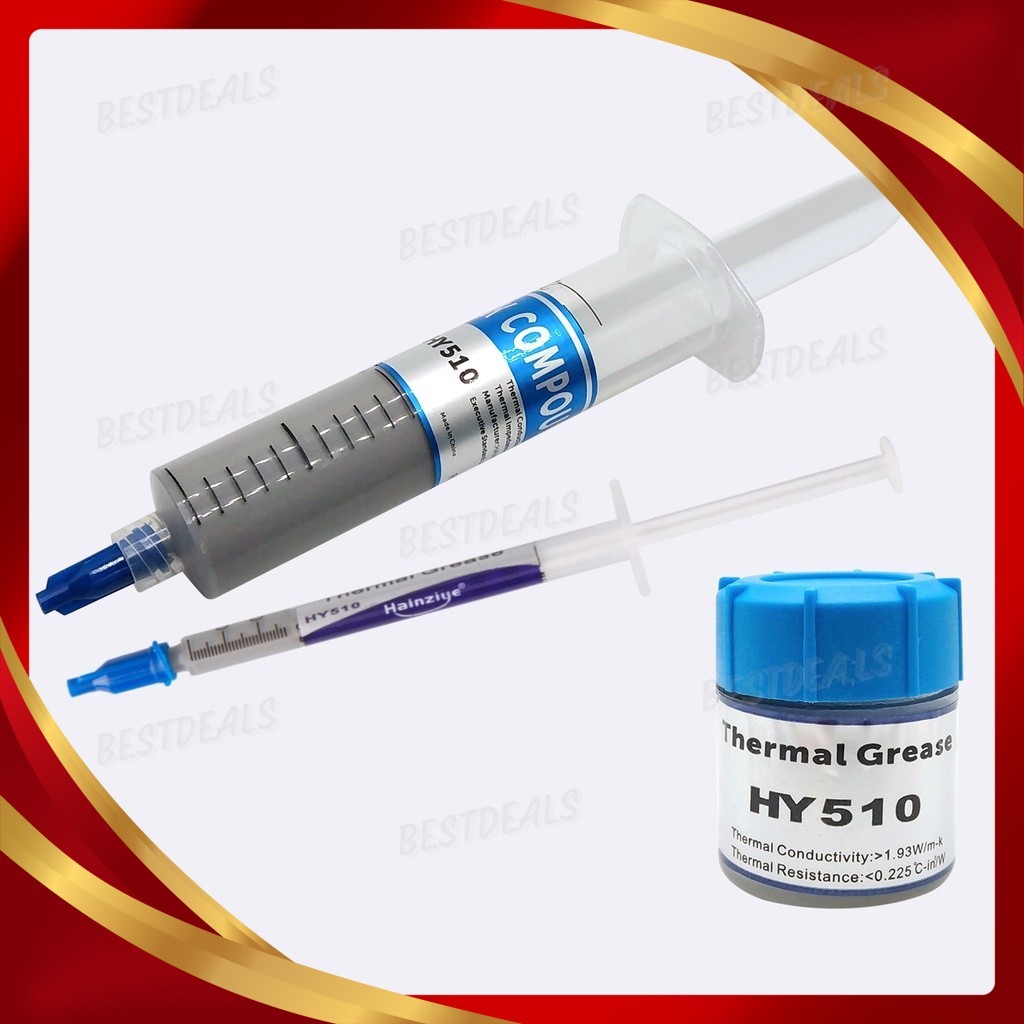 HY510 Thermal Grease / Thermal Paste CPU Heatsink | Shopee Philippines