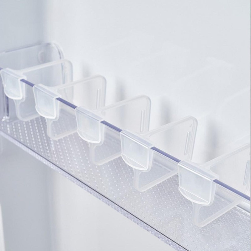 Adjustable and Reusable Refrigerator Partition Board Rack Shelf ...