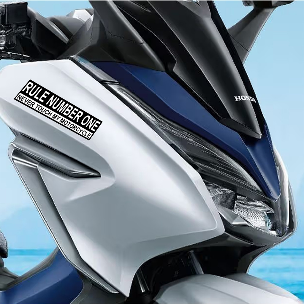 Sticker for Motorcycle Rule Number One Vinyl Sticker Waterproof Decals ...