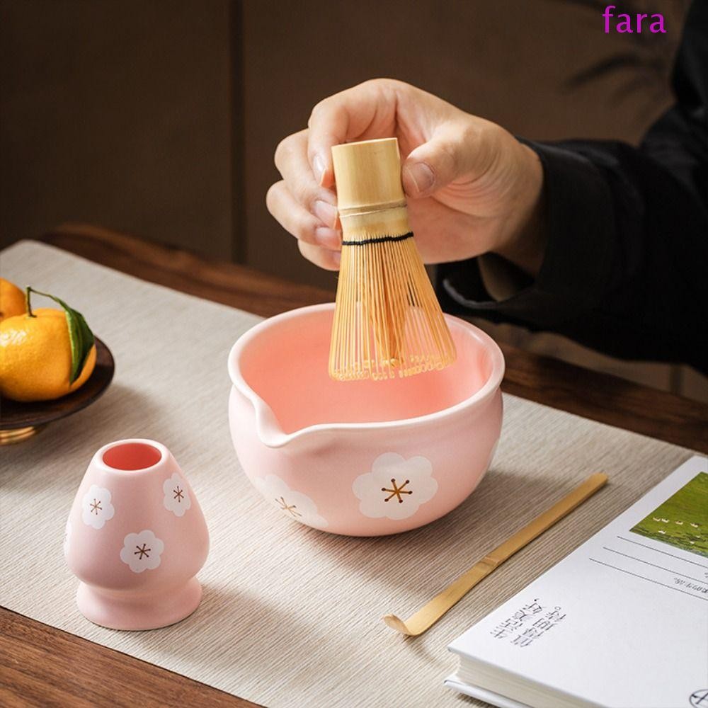 FARA 2PCS Ceramic Matcha Bowl, Tea Art Hand Matcha Brewing Cup, Tea ...