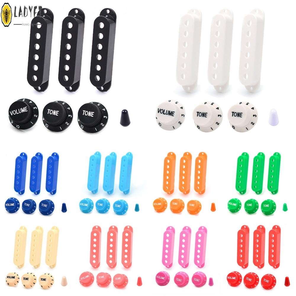 SSS Electric Guitar Pickup Covers Set of 3 48mm 50mm 52mm Volume and ...