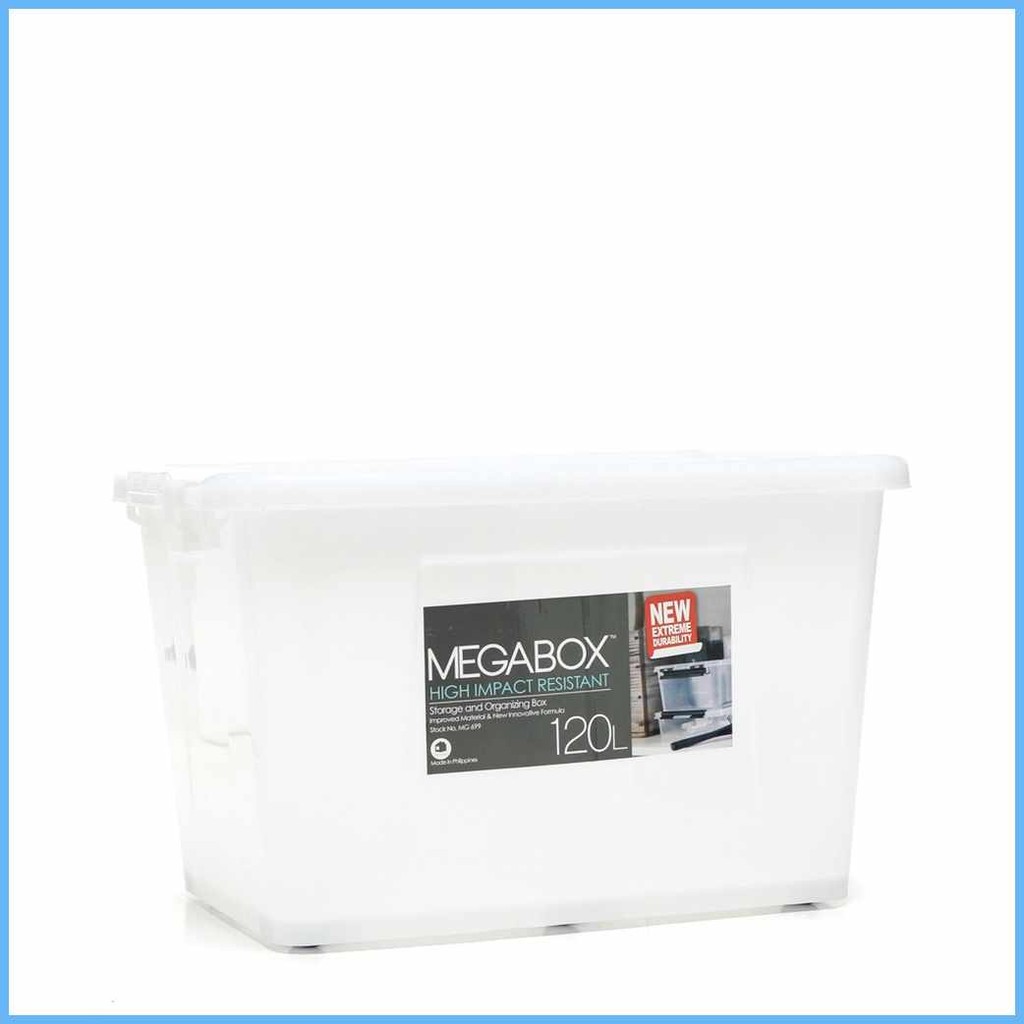 Megabox*tG/n)Storage}Av)and}xT)Organizing}aA)Box}vQ)120L | Shopee ...