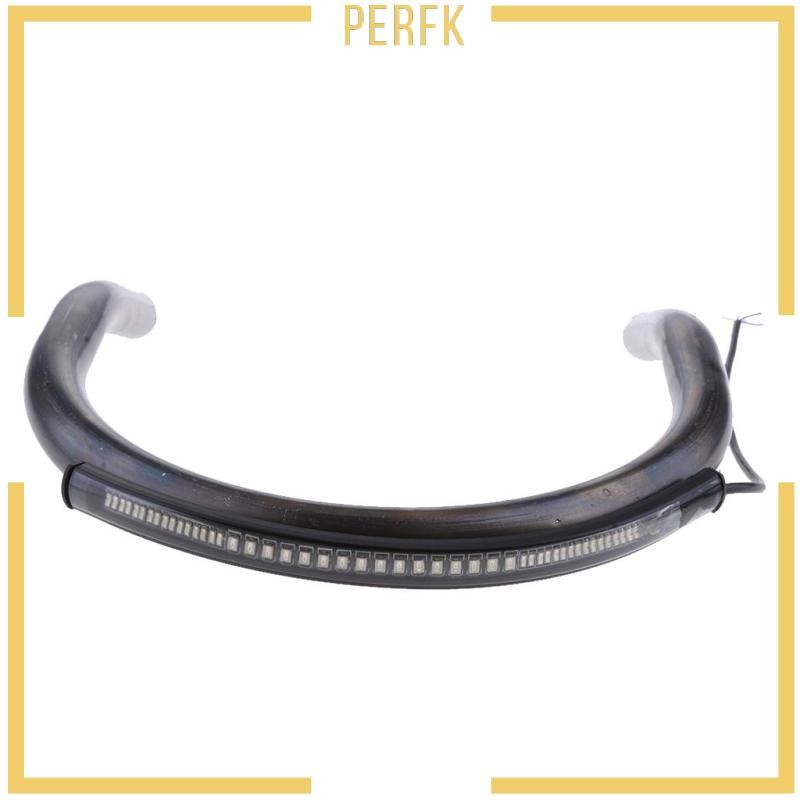 [Perfk] 230mm Upswept Cafe Racer Seat Frame Hoop Loop End Brat for ...