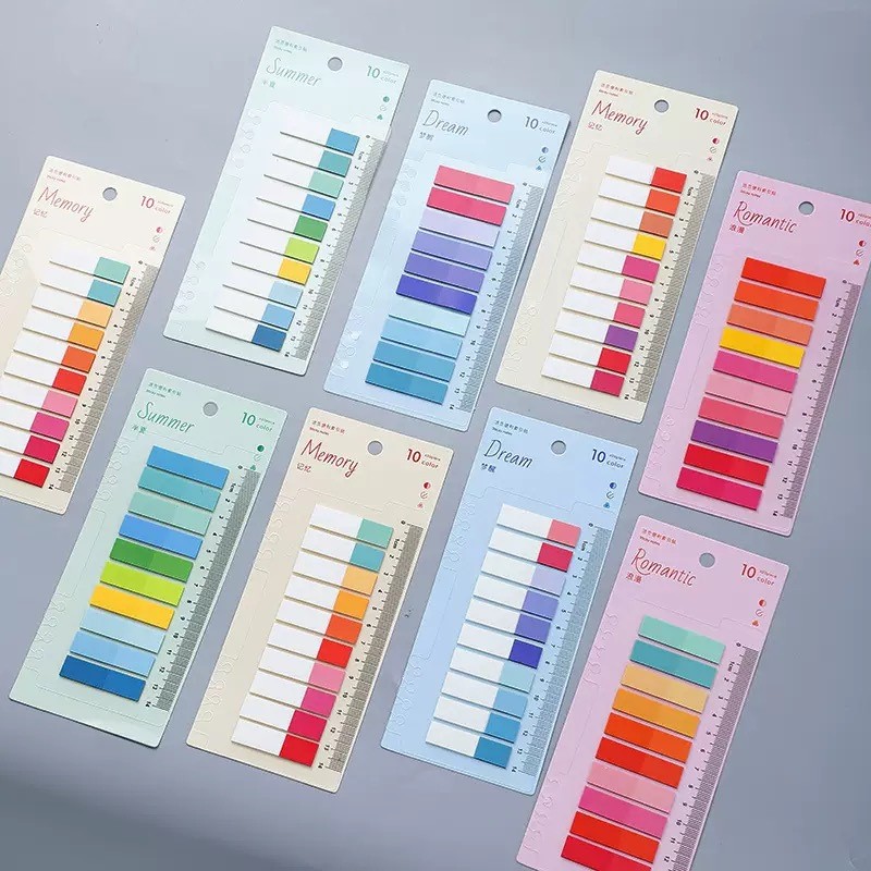 200 Sheets/pc Transparent N Times Stickers Students Use Marker Stickers ...