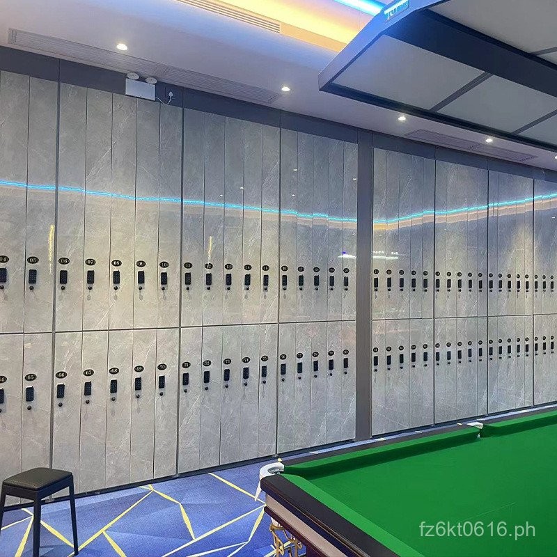 Password Lock Rod Cabinet Storage Billiard Room Billiard Ball Storage ...