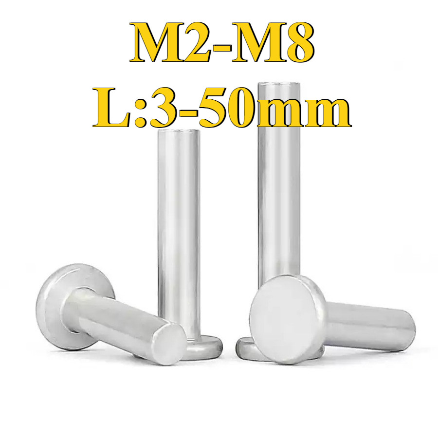 Aluminum Rivets/ Flat Head Rivet / Solid Rivet M2/M2.5-M8 (YMH-RM-PH-1 ...