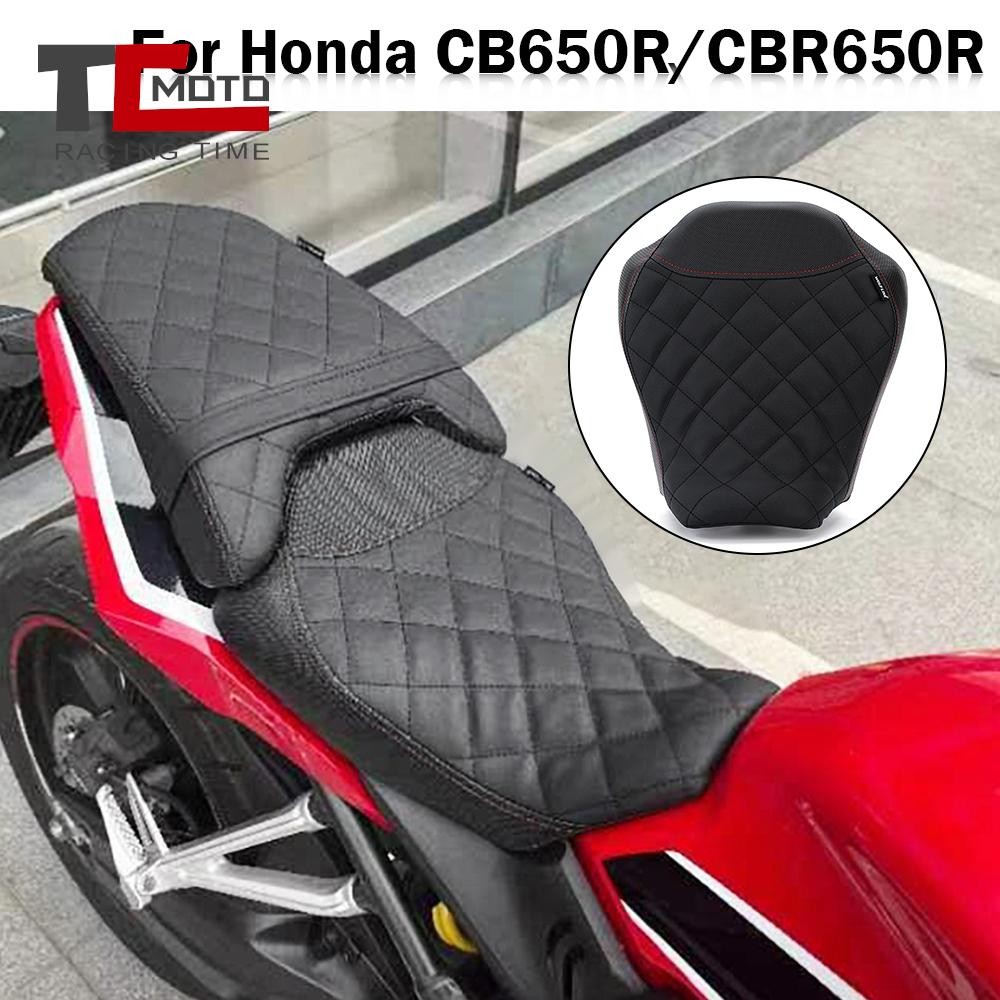 NKURTPC Motorrad Rückenlehne - Sitzpolster Für Honda CB650R CBR650R 2019-2023