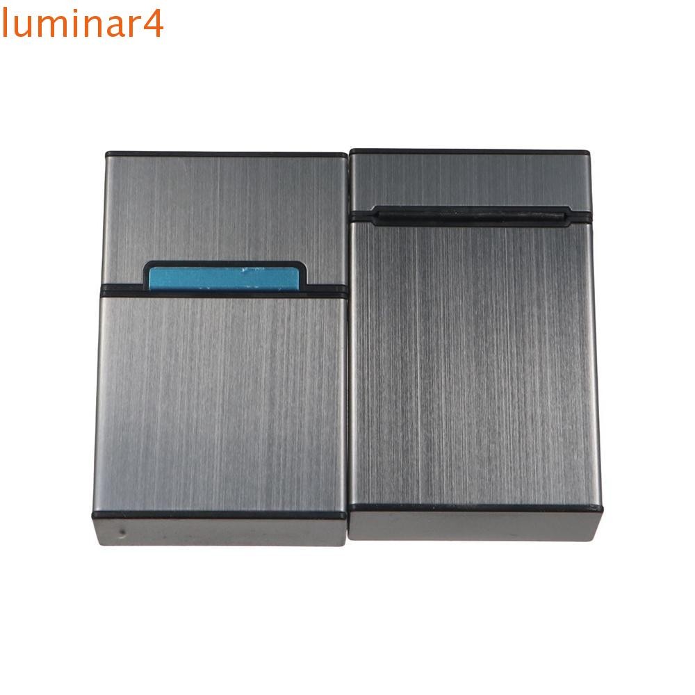 LUMINAR Business Card Box, Aluminum Alloy Elegant Design Name Card ...