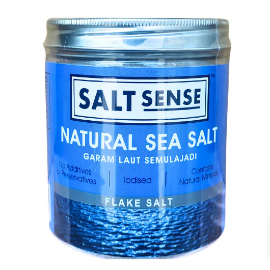 SALT SENSE Natural Sea Salt Flake Salt Garam Laut Semulajadi 250g ...