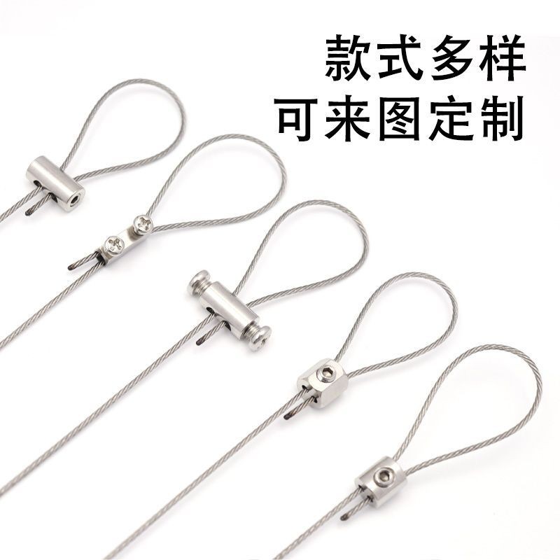 Dedicated Double-Hole Locker Wire Rope Clamp Chuck Lock Wire Sling ...