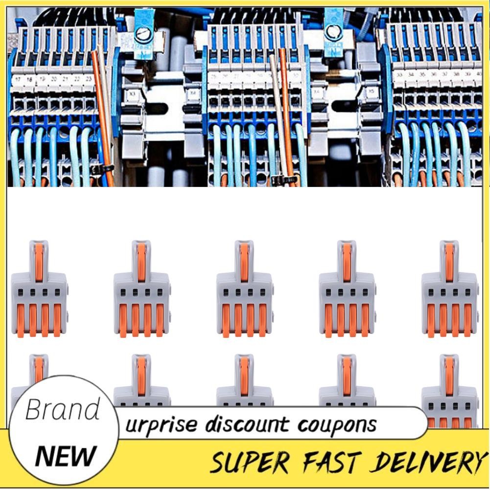 Freemarket 20Pcs Wire Connector Lever Nut Connectors Butt Splice ...