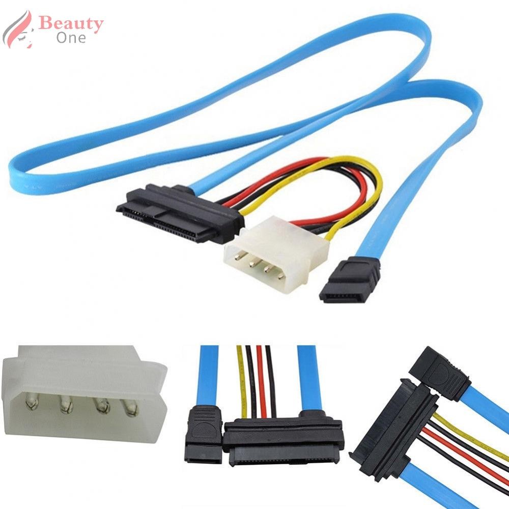 Connector HDD 7 Pin Replacement Plug Straight Port SCSI SFF-8482 To ...