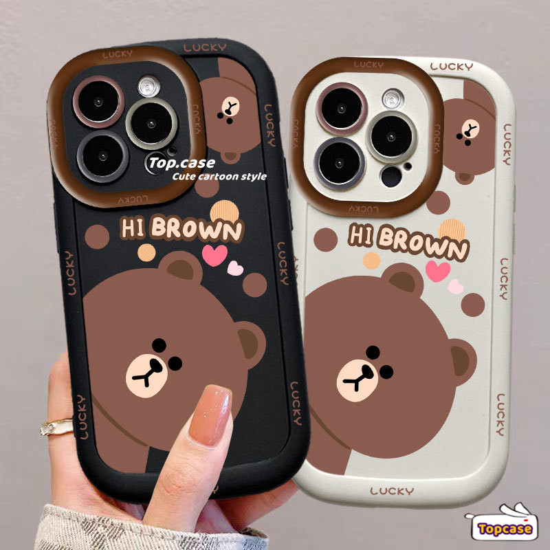Coque 3D Oreilles Cartoon Pour IPhone 11 à 15 Pro Max - Glissante - Résistante à L'eau