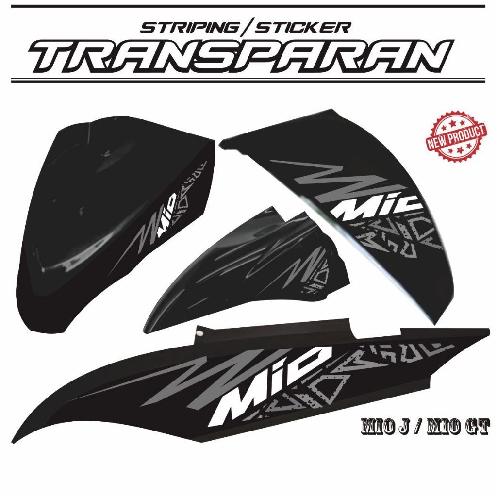 STICKER MIO GT STRIPING MIO J 115 TRANSFARAN / MOTORCYCLE MIO J ...
