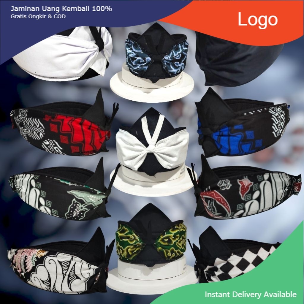 TRADITIONAL SUNDA HEAD BAND WEST JAVA - BLANGKON TYPICAL SUNDA TOTOPONG ...
