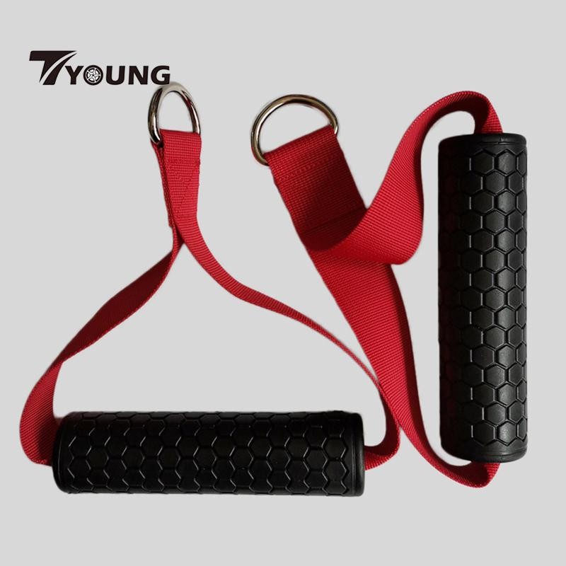 [Available] 2x Pull Band Handles Equipment Tricep Rope Press Handle for ...