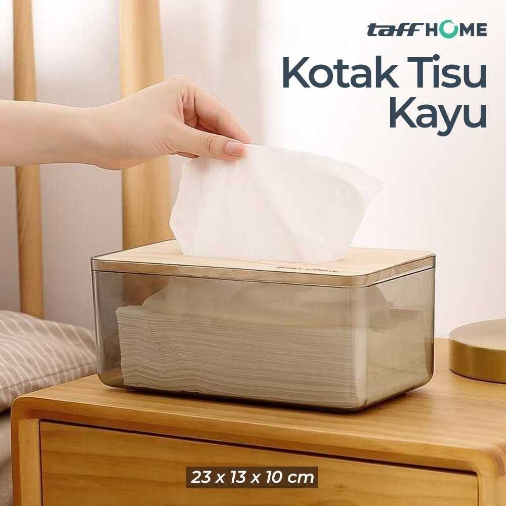 TaffHOME Nordic Minimalist Wooden Tissue Box Large Tissue Box - ZJ011 ...