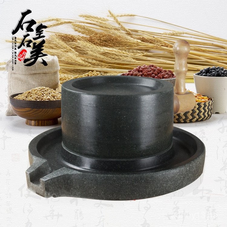 Natural Bluestone30*45Old Millstone Handcrafted Rice Flour Mill Hand ...