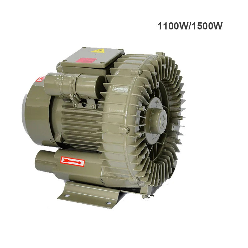 Ring Blower High Pressure Vortex Air Pump 1500W Blower Fish Pond ...