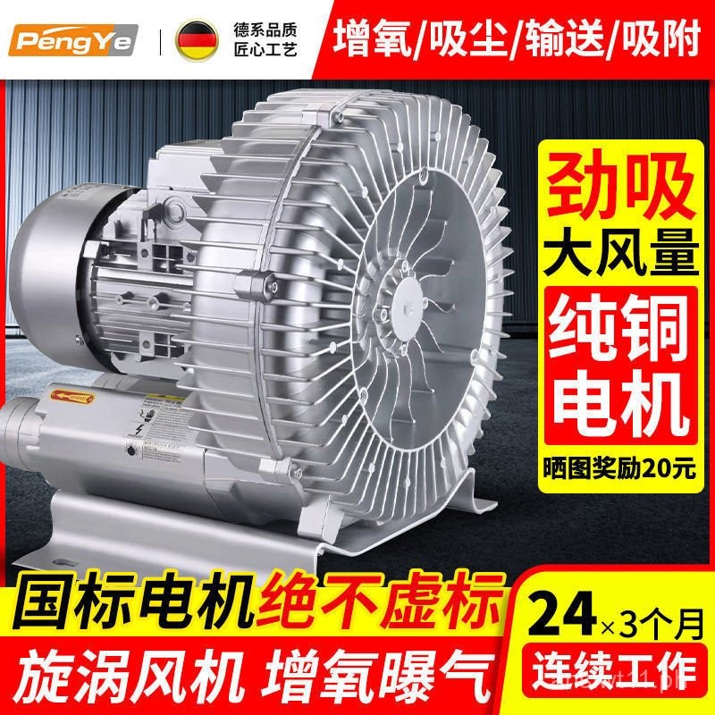 High Pressure Industrial Vortex Fan Powerful Vacuum Pump Vortex Air ...