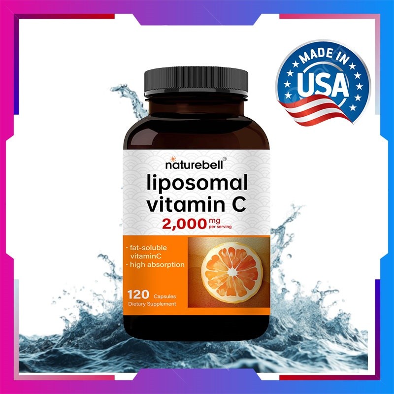l-carnitine cat NUTRAHARMONY Liposomal Vitamin C 1700 mg - High Absorption Fat Soluble  Complex - Antioxidant, Energy Boost & Immune Support - Vitamin C Supplement  Made in USA - NON-GMO, SOY-Free & Gentle on Stomach main image 1