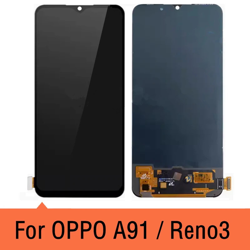 Écran LCD Pour Oppo A91 / Reno3 - Remplacement Complet Avec Cadre, Kit Outils, Modèles PCPM00 CPH2001