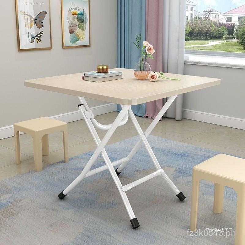 Foldable Dining Table for Home Use, Simple Design for Rental Apartment ...